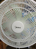 美的（Midea）【幸运草安睡1S】一级能效直流变频声控电风扇家用遥控卧室静音落地扇台式桌面抗菌大风力转页扇 实拍图