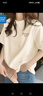真维斯（Jeanswest）纯棉短袖女夏季2026新款休闲百搭半袖体恤衫女士潮流t恤女上衣服 米色 带帽小熊_K-带帽小熊袖_K 2XL 实拍图