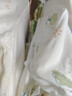 童泰婴儿半背衣春秋季纯棉宝宝衣服新生儿和尚服满月服上衣绿色52cm 实拍图