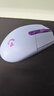 罗技（G）G304 LIGHTSPEED无线游戏鼠标 轻质便携 鼠标宏 三角洲FPS无畏契约打瓦必备 生日礼物 紫色 实拍图