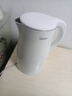 美的（Midea）电热水壶烧水壶1.7L304不锈钢0涂层双层隔热自动断电1500W养生冲奶泡茶 MK-SH17M130 实拍图