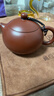 京东京造 宜兴紫砂壶 手工【原矿紫泥】煮茶泡茶壶茶具 西施壶210ml 实拍图