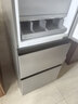 海尔（Haier）「真省电」310L三门冰箱抗菌净味一级能效风冷无霜BCD-310WGHD3E7WV(银)国家补贴 实拍图