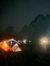 Naturehike挪客云尚pro超轻徒步登山帐篷户外露营3合1单双人野营装备 云尚pro-森林绿/2人/20D尼龙 实拍图