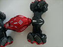 qdrone For the Good Moments手势感应变形遥控车儿童玩具男孩遥控汽车扭变特技车3-6-12岁 30cm红【双电+三控+灯光】 玩具高速四驱遥控赛车越野车rc6-14大型玩具车 实拍图