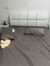香丽华庭 皮床现代北欧大小户型双人床简约婚床实木软体床卧室家具 床+压缩卷包独立袋乳胶垫+2柜 1.8米*2米抽屉结构款 实拍图