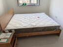 全友家居 北欧原木风板式床1.8米x2米主卧室简约现代家用木板双人大床 实拍图