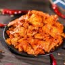 步步为赢同款爆辣片片香麻辣豆皮辣片辣条特产零食小吃童年回忆零食 100g爆辣片片香X5包 实拍图