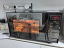 格兰仕（Galanz）变频微波炉烤箱一体机 不锈钢内胆家用25升大容量一级能效平板式光波炉G90F25CSPV-BM1(G0) 实拍图