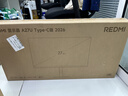 小米（MI）REDMI27英寸4K专业级色准HDR400 10Bit Type-C90W 适配17PM旋转升降办公显示器屏A27UType-C版2026 实拍图