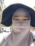 蕉下（beneunder）遮阳帽子女黑胶贝壳防晒帽男太阳帽便携空顶帽大帽檐全脸遮阳 黄 实拍图