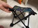 椅子板凳小椅子户外钓椅马扎钓鱼便捷多功能超轻四角凳子马扎 枫叶蓝色【ABC增加承重】 实拍图