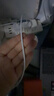 华为（HUAWEI）6A数据线充电线 USBType-C转USBType-C/线长1.8m/高品质线芯原装 白色CC800 实拍图