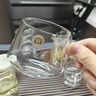 大益TAETEA茶叶普洱茶双层滤水玻璃茶杯 耐冷耐热 茶水分离 批次随机 实拍图