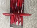 派通（Pentel ）BLN105按动黑色中性笔高颜值0.5mm签字笔商务学生速干水笔水性笔文具 红色5支装 实拍图