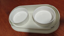 华元宠具（hoopet）猫碗陶瓷双碗狗狗饭盆猫咪食盆喂食器猫粮盆喝水碗防打翻宠物用品 实拍图