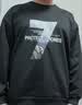 西域骆驼（VANCAMEL）卫衣男圆领秋季长袖t恤男装潮流学生宽松休闲打底衫 黑色S L  实拍图