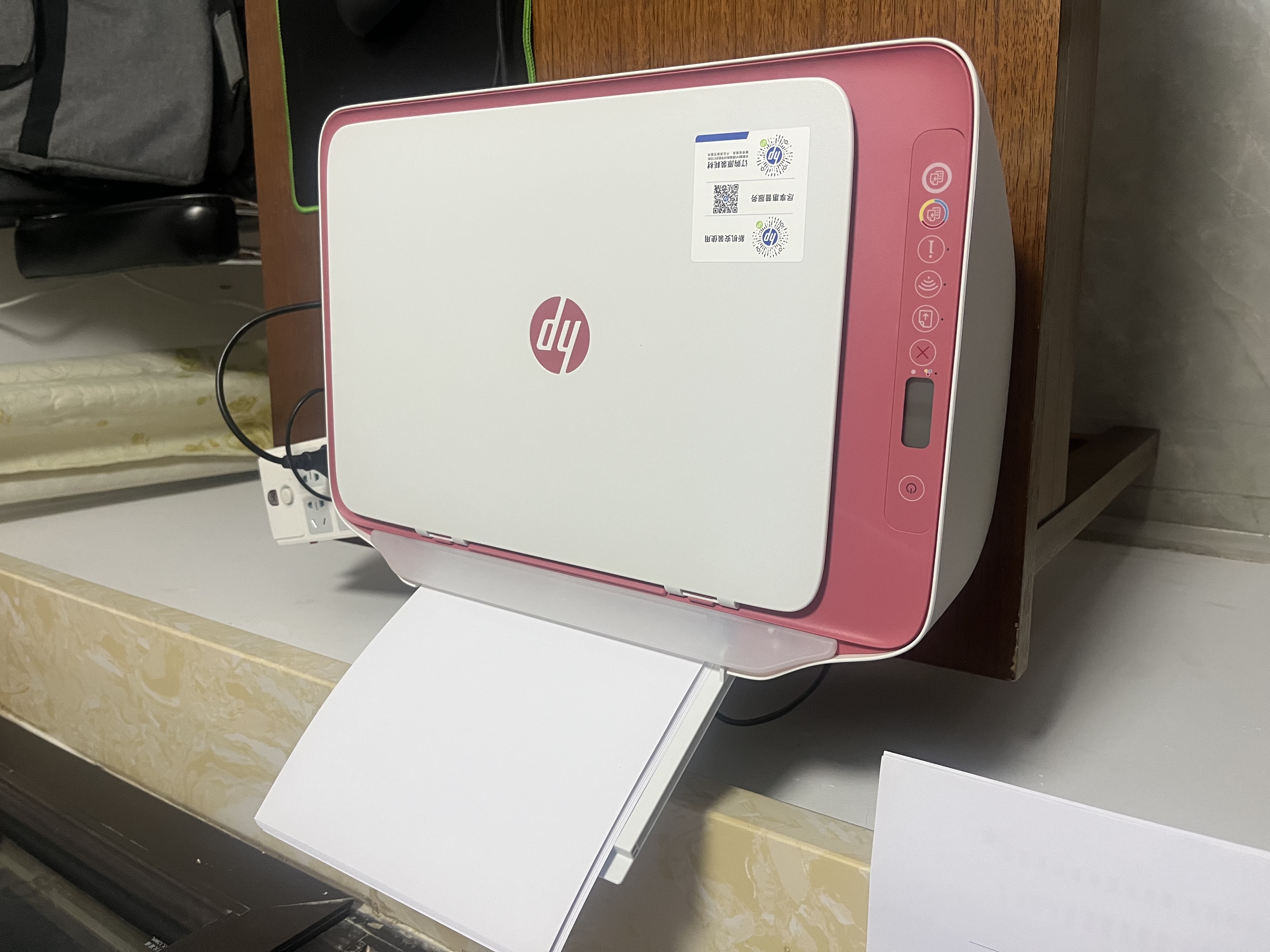 惠普（HP） DJ5185/4929无线彩色打印机家用 喷墨手机照片相纸学生作业小型办公复印扫描大容量墨盒A4 惠普4929标配（无线打印复印扫描4829替代款） 实拍图