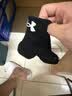 安德玛（Under Armour）袜子男篮球袜【3双】运动袜跑步羽毛球袜子中防臭筒毛巾棉袜女 实拍图