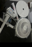 美的（Midea）【飓风节能】七叶柔风立式电风扇/家用轻音落地扇/台式小型风扇/大风力遥控定时摇头风扇 SAH35BSJ 实拍图