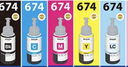 爱普生（EPSON）T6741系列墨水适用L801/L805/L810/L850/L1800 6741-6色整套 原装 实拍图