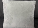 京东京造棉花糖抱枕 超柔棉棉绒沙发床头客厅办公室腰靠枕垫 灰色45x45cm 实拍图