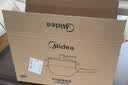 美的（Midea）电炒锅 电火锅 电蒸锅 电煮锅 家用多用途炒菜专用锅 4L一体电热锅不粘锅 HGE2811B 配蒸笼木铲 实拍图