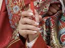 优家（UPLUS）穿戴甲美甲贴片24片(甜酷山茶)果冻胶指甲片女神礼物 实拍图