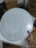 雷士（NVC）LED吸顶灯现代简约卧室书房过道阳台IP40照明 如雪黑36W 实拍图