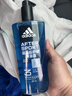 阿迪达斯（adidas）沐浴露男士专用洗发水洗面奶三效合一 游泳去氯保湿 舒缓600ml 实拍图