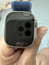 Apple/苹果 Watch Ultra 3 智能手表蜂窝款49毫米原色钛金属表壳蓝配亮蓝野径回环表带S/M MEWT4CH/B 实拍图