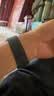 Apple/苹果 Watch S11 智能手表GPS+蜂窝款46毫米深空灰色铝金属表壳黑色运动型表带M/L MFDE4CH/B 实拍图