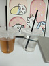 双枪（Suncha）奶茶杯一次性塑料水杯带盖吸管露营外带便携用咖啡杯400ML*20套 实拍图