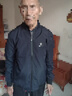 罗蒙（ROMON）夹克男士春秋季外套纯色立领百搭行政商务休闲商务男装ii6深蓝XL 实拍图
