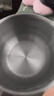 不锈钢泼油小锅热油专用锅奶锅热奶锅家用牛奶迷你小锅淋油神器 7cm 300ml 实拍图