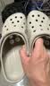卡骆驰（CROCS）贝雅洞洞鞋男鞋女鞋轻便耐磨一脚蹬拖鞋休闲鞋百搭花园鞋|10126 白-100 36 /37(220mm) 实拍图