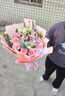 馨仪母亲节鲜花速递玫瑰花康乃馨花束送妈妈长辈礼物全国鲜花同城配送 19朵康乃馨百合混搭花束 实拍图