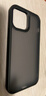 品胜 适用苹果13Pro Max手机壳 iphone13Pro Max磨砂质感透明手机保护套防摔手机壳 黑色 实拍图