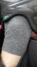 京东京造【100%纯棉10A抗菌】春夏袜子男防臭透气休闲商务中筒袜 黑灰 实拍图
