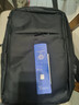 双星双肩包男电脑包背包女16英寸书包初中高中大学生大容量笔记本包 黑色【16英寸标准版】 实拍图