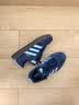 adidas「T头鞋」VL COURT 2.0复古休闲板鞋德训鞋阿迪达斯轻运动   深蓝/浅蓝/树脂黄 (推荐女生选小半码)   44 实拍图