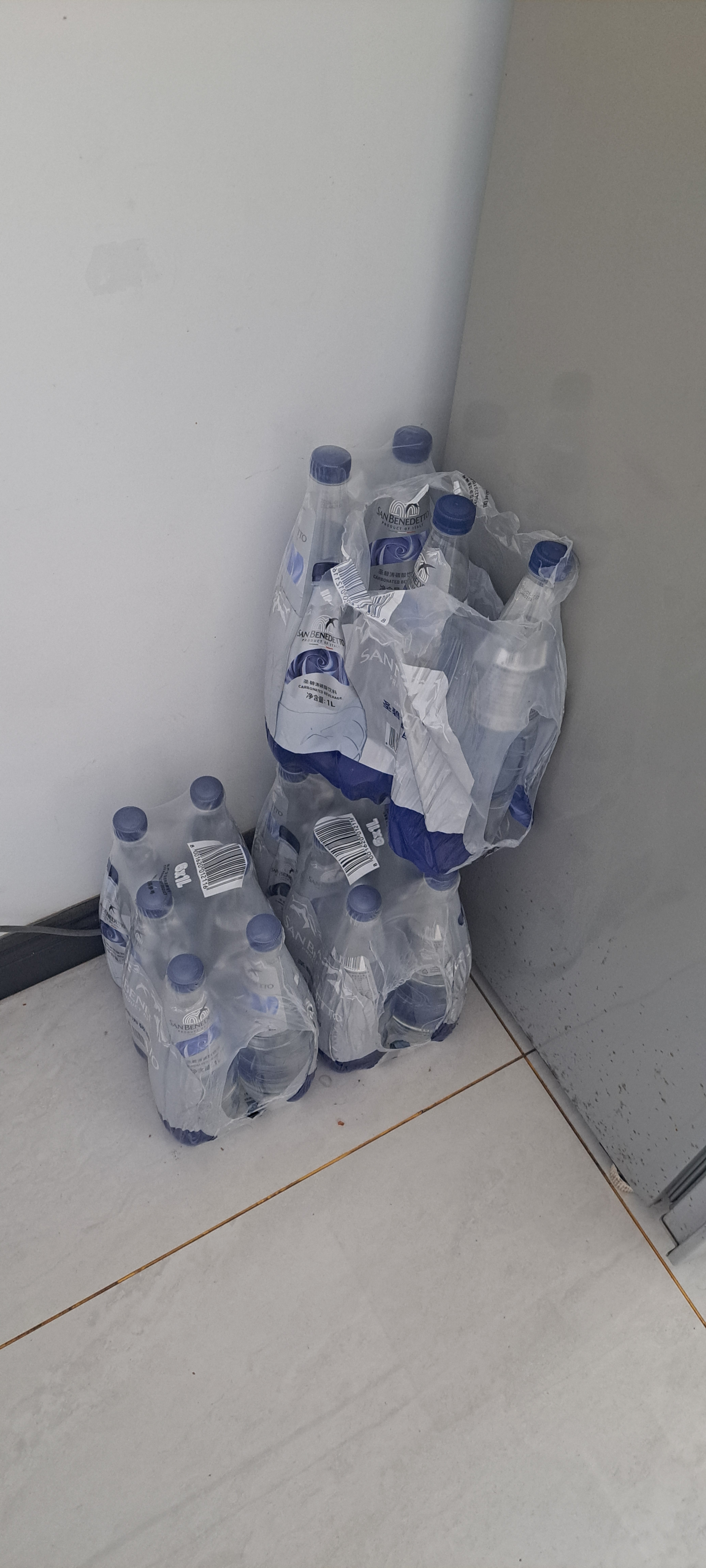 圣碧涛（SAN BENEDETTO）意大利碳酸饮料1L*6天然加气水 气泡水阿尔卑斯山家庭装 实拍图