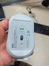 联想（Lenovo）无线蓝牙双模鼠标 便携办公鼠标 人体工程学设计 适用台式机一体机笔记本平板Howard Mouse 2022白 实拍图