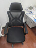 锦汐 电脑椅家用办公椅子靠背人体工学椅学习转椅老板座椅游戏电竞椅 【可后躺-2026焕新款】黑框黑网 实拍图