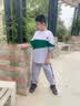 G.duck童装男童套装夏装新款儿童夏季套装男大童休闲运动服装小学生衣服 墨绿色 160 建议150-160cm12-13岁 实拍图