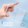 【独立100片】医用口罩透气口罩加宽耳带三层防护面罩防晒防花粉 白色【每一片独立】400只/4袋 实拍图