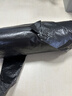 利得背心垃圾袋黑色50*60cm150只双面1.6丝办公家用大号手提袋 实拍图