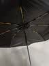 热销雨伞男女晴雨两用学生情侣黑胶三折防晒防紫外线遮阳伞 【自动8骨】加厚加固黑胶黑色 实拍图