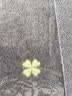 小棕熊（XIAOZONGXIONG） 小棕熊实木楼梯踏步垫免胶自粘防滑家用楼梯垫夜光脚垫满铺地垫 五叶草灰色/免胶自吸 70x22x4.5cm【白色大理石慎用】 实拍图