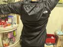 北面（The North Face）【溯水系列】防晒皮肤衣情侣款防泼溅防风夹克UPF40+休闲薄风衣 8G77/JK3/宇宙黑/女款 XL 实拍图